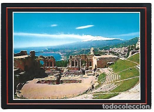 Postales: TEATRO GRECO - GREEK THEATRE.- TAORMINA - SICILIA / ITALIA