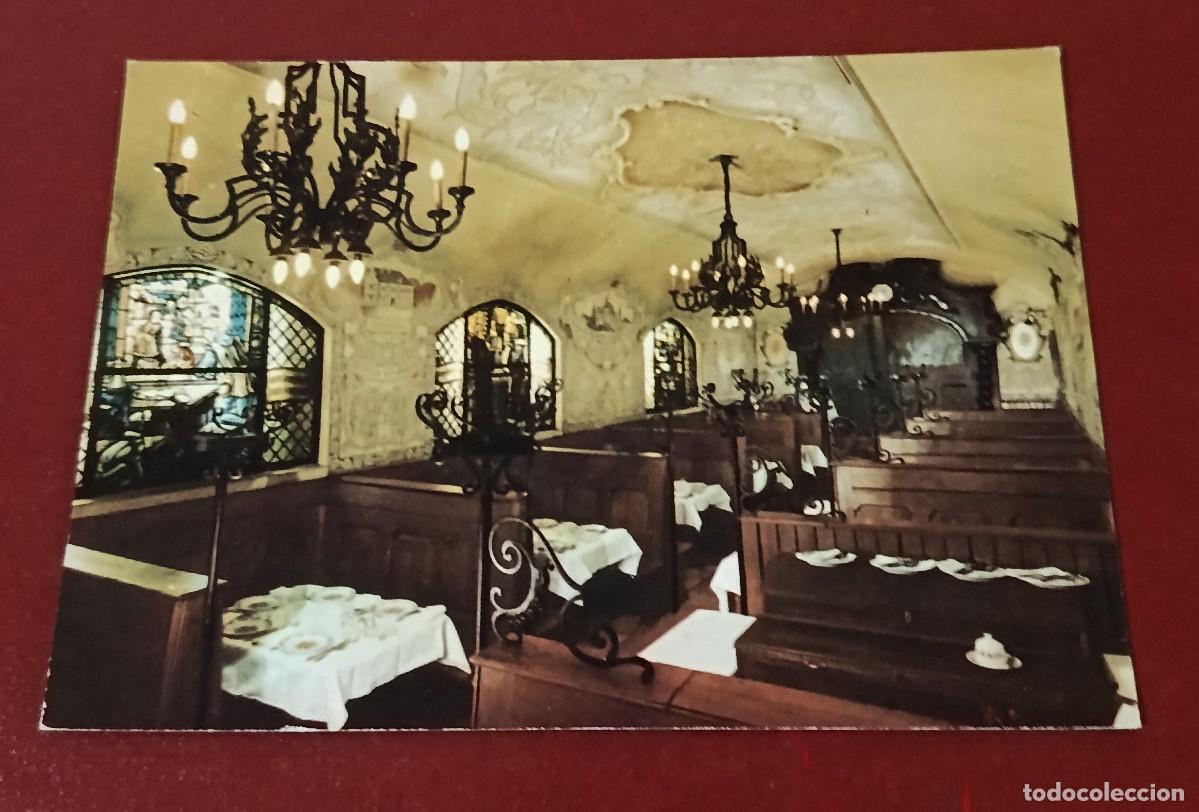 Postcards: INTERIOR RESTAURANTE MATYAS PINCE ETTEREM - BUDAPEST - HUNGR&Iacute;A
