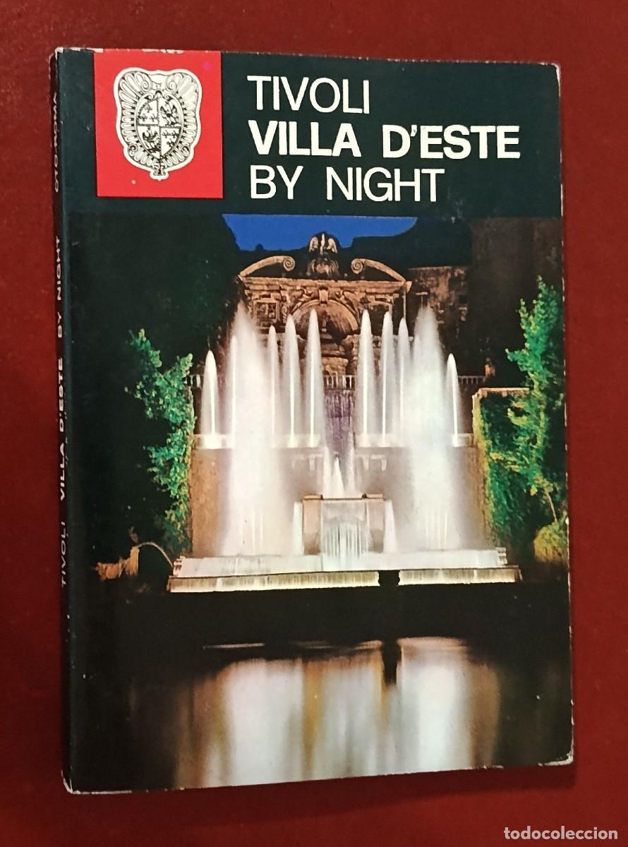 Postkarten: FOLLETO POSTAL VINTAGE - TIVOLI - VILLA D'ESTE BY NIGHT - ITALIA