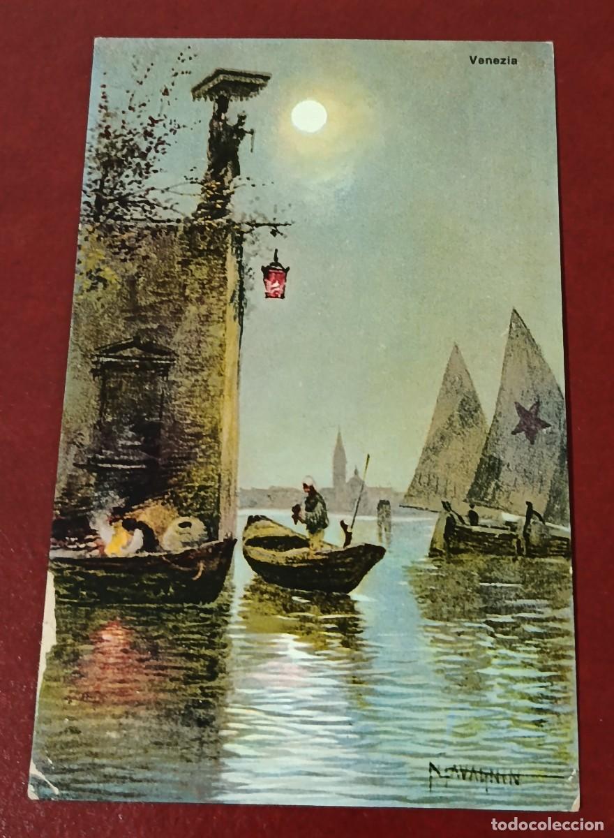 Postales: POSTAL COLOREADA DE VENECIA - ITALIA 1910