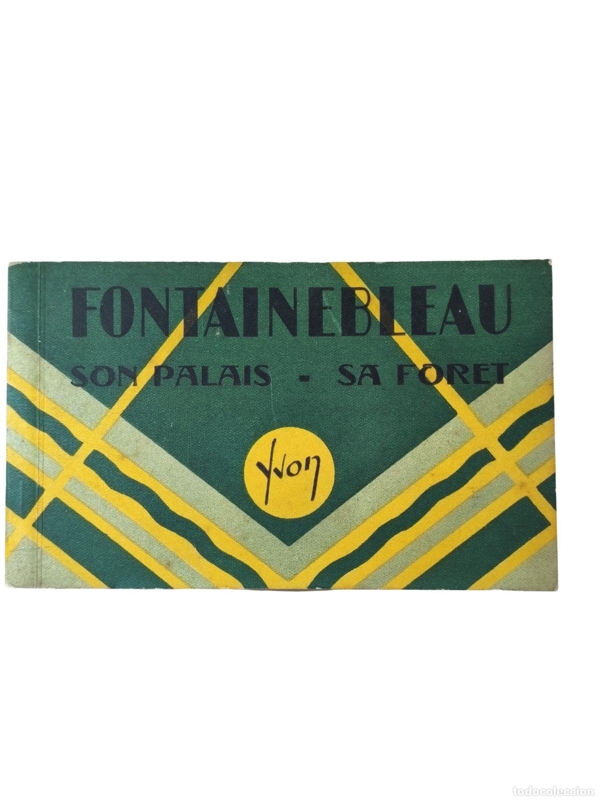 Postales: Postal Antigua Libretillo Fontainebleau Son Palais - Sa For&ecirc;t 20 Tarjetas Postales Yvon c. 1920-1930