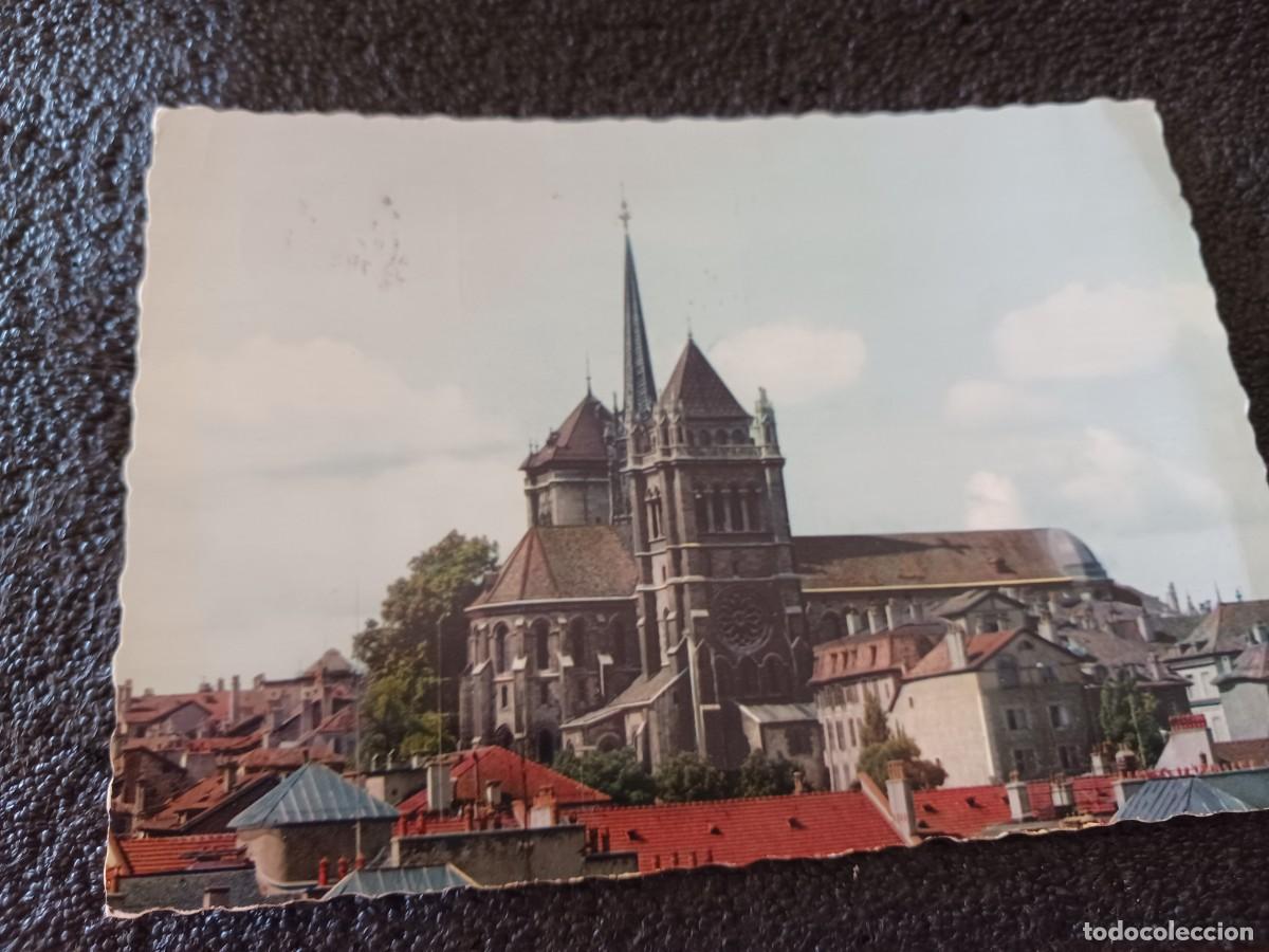 Postales: 566 Gen&egrave;ve - CATHEDRALE DE SAINT PIERRE, ED. JAEGER, ESCRITA 1963