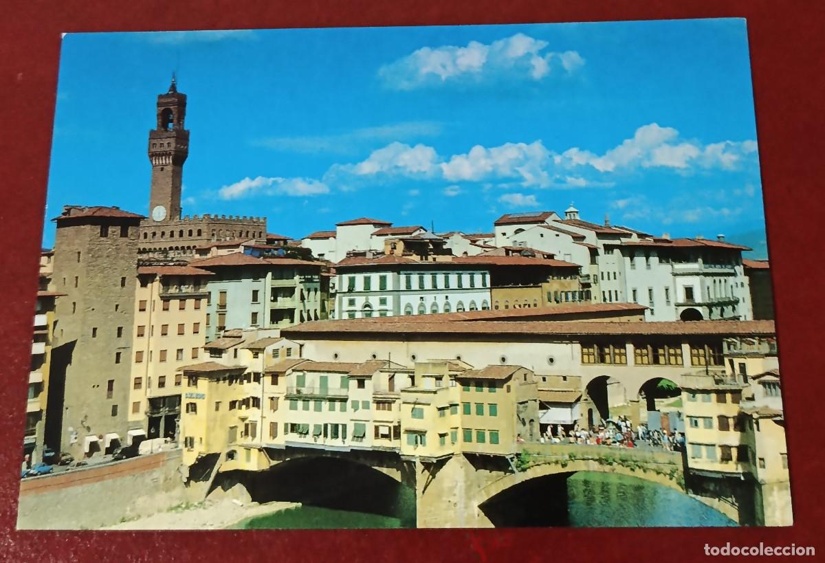 Cartes Postales: TARJETA POSTAL PONTE VECCHIO - FLORENCIA - ITALIA