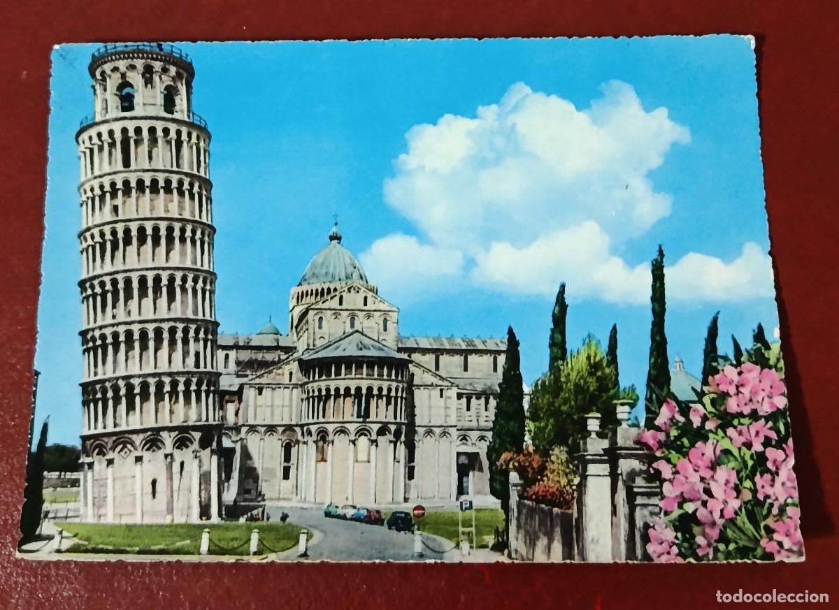Postkarten: TARJETA POSTAL TORRE DE PISA Y &Aacute;BSIDE DE LA CATEDRAL - PIAZZA DEI MIRACOLI - ITALIA