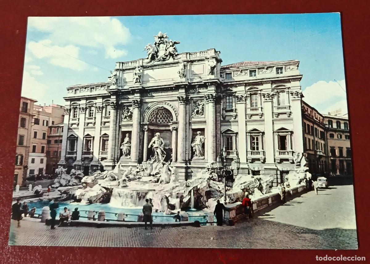 Postkarten: TARJETA POSTAL FONTANA DE TREVI - ROMA - ITALIA