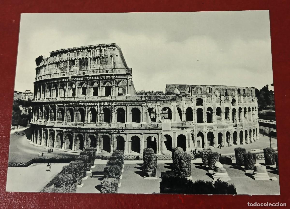 Postkarten: POSTAL BLANCO Y NEGRO COLISEO DE ROMA - ANFITEATRO FLAVIO - ITALIA