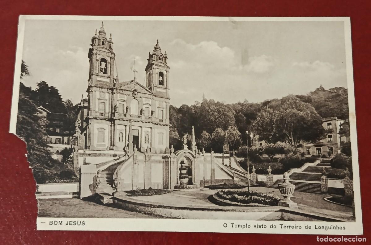 Postcards: POSTAL S&Eacute;PIA DEL SANTUARIO DE BOM JESUS DO MONTE - BRAGA - PORTUGAL PPIO XX