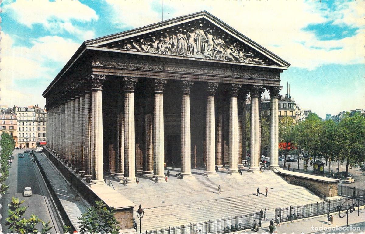Postales: Postal de la Iglesia de la Madeleine en Paris