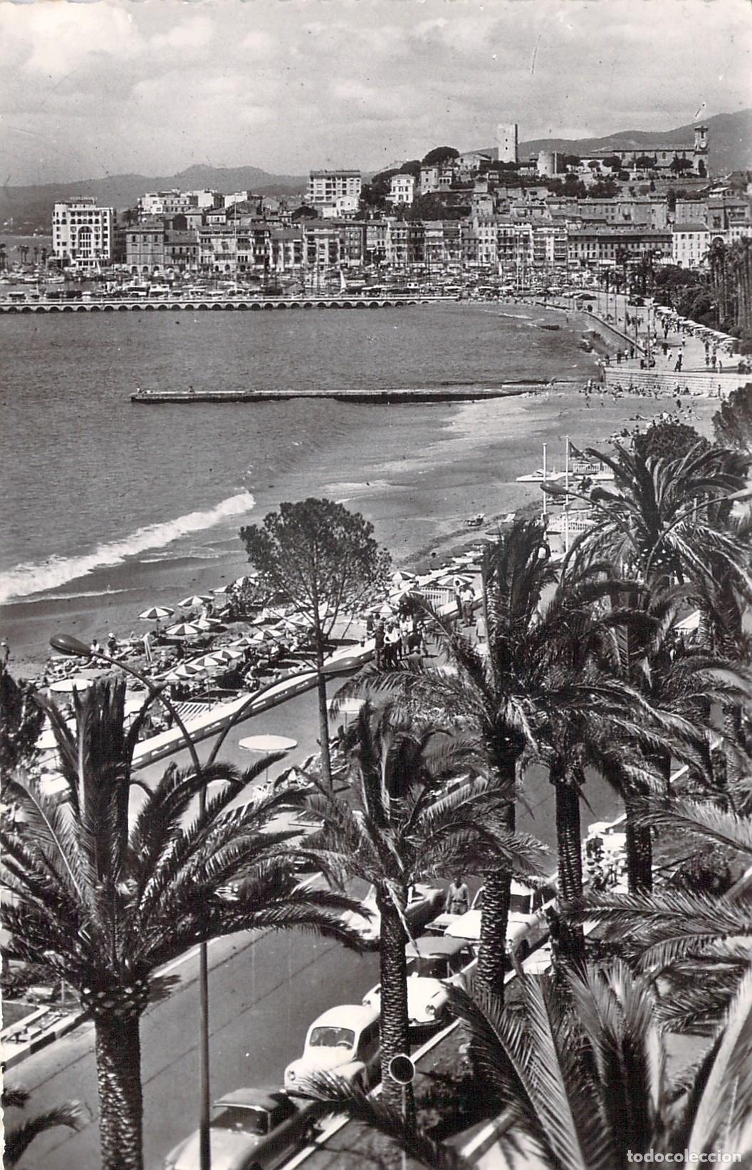 Postales: Postal de Cannes, La Croisette y el barrio de Le Suquet
