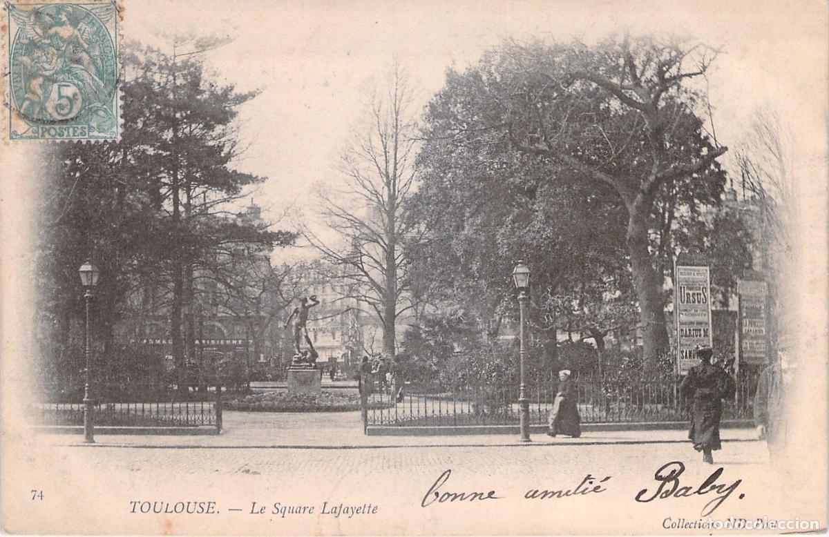Postales: Postal de Toulouse: Le Square Lafayette