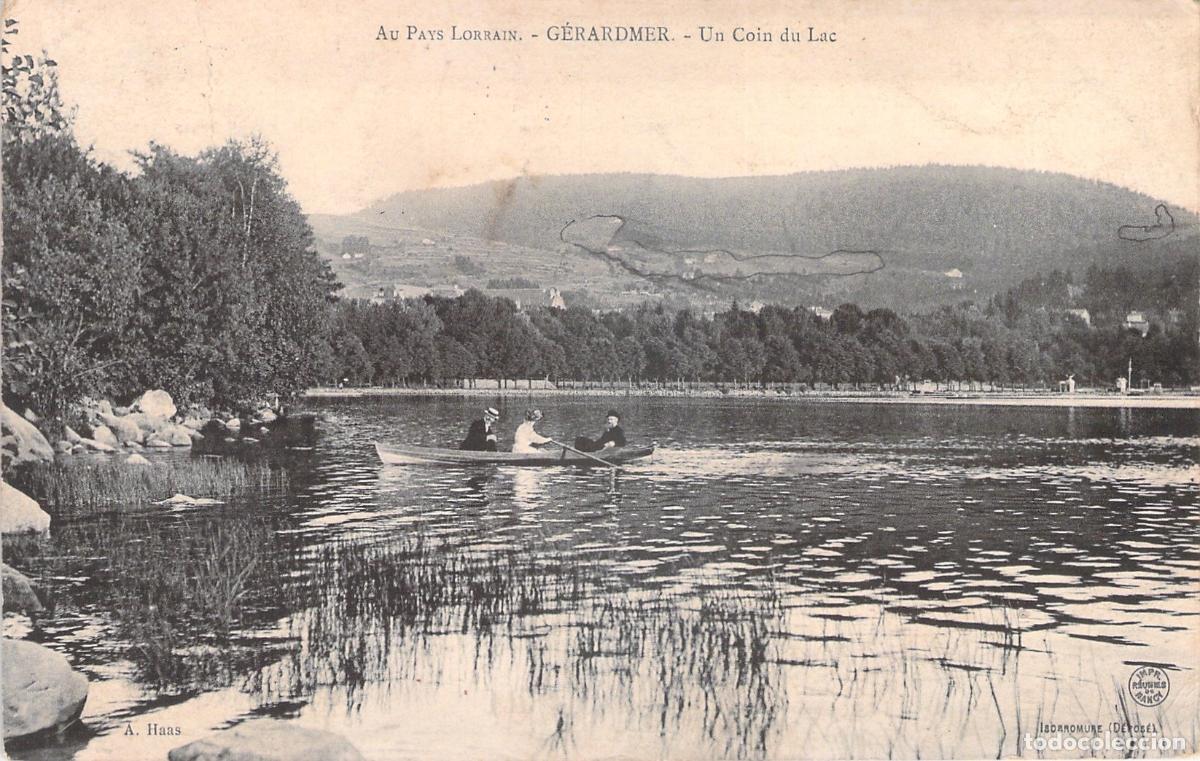 Postales: Postal de Francia G&eacute;rardmer Un Rinc&oacute;n del Lago