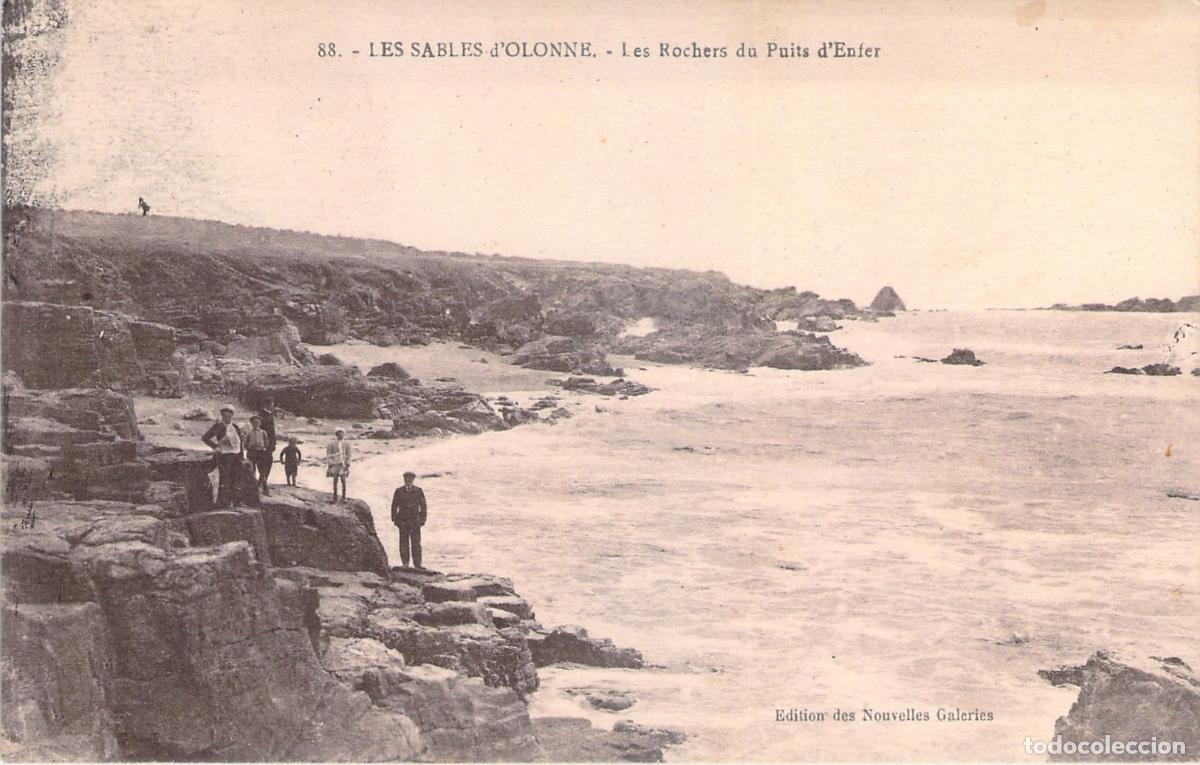 Postales: Postal de Les Sables d'Olonne Puits d'Enfer Francia