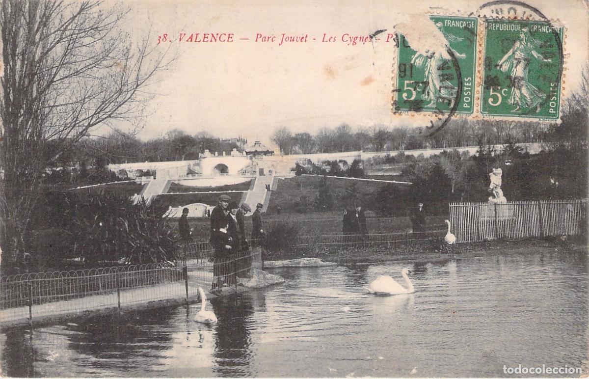 Postales: Postal de Valence Parc Jouvet y Cisnes