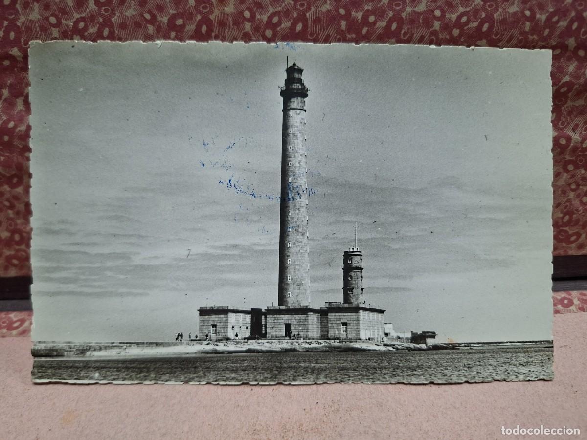 Postales: ANTIGUA POSTAL FARO GATTEVILLE MANCHE FRANCIA BARFLEUR