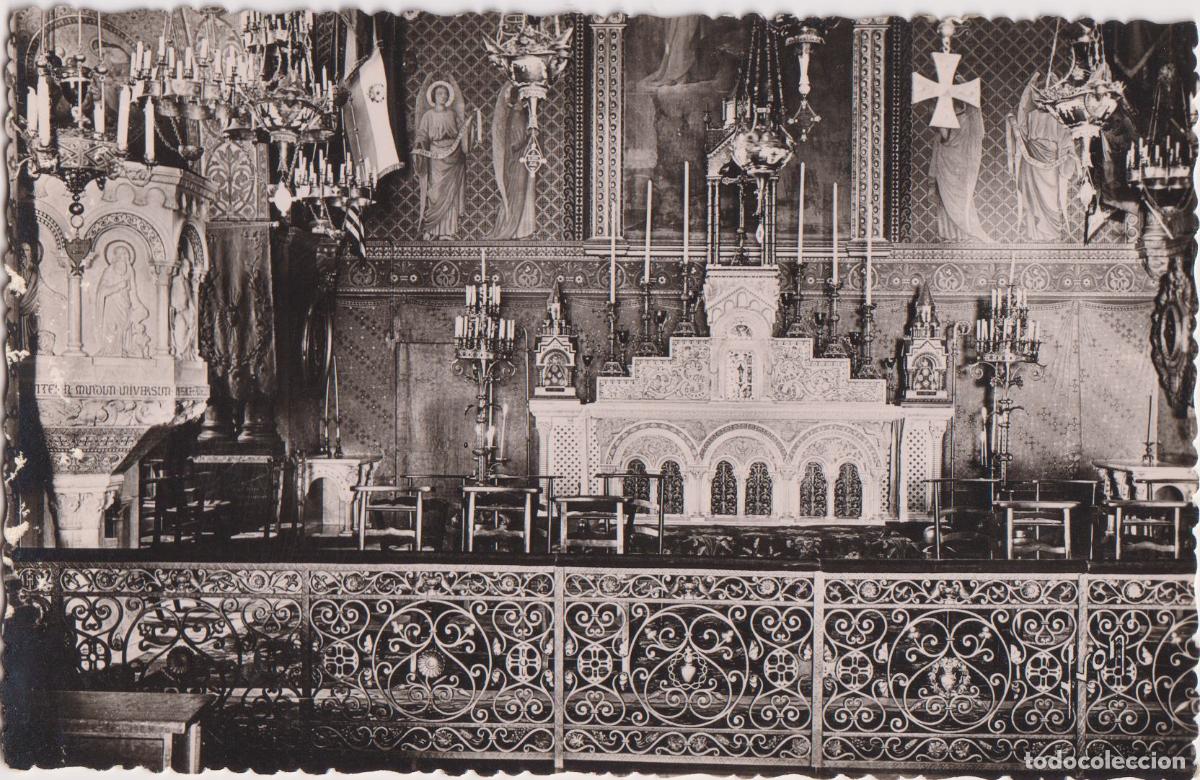 Cartoline: FRANCIA, BORGO&Ntilde;A, PARAY-LE-MONIAL &ndash; INTERIOR DE LA CAPILLA DEL MONASTERIO DE LA VISITACI&Oacute;N &ndash; LES EDI