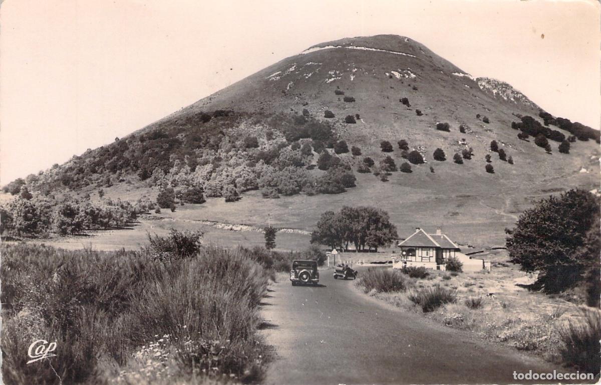 Cartoline: Postal de la autopista del Puy-de-D&ocirc;me en Francia