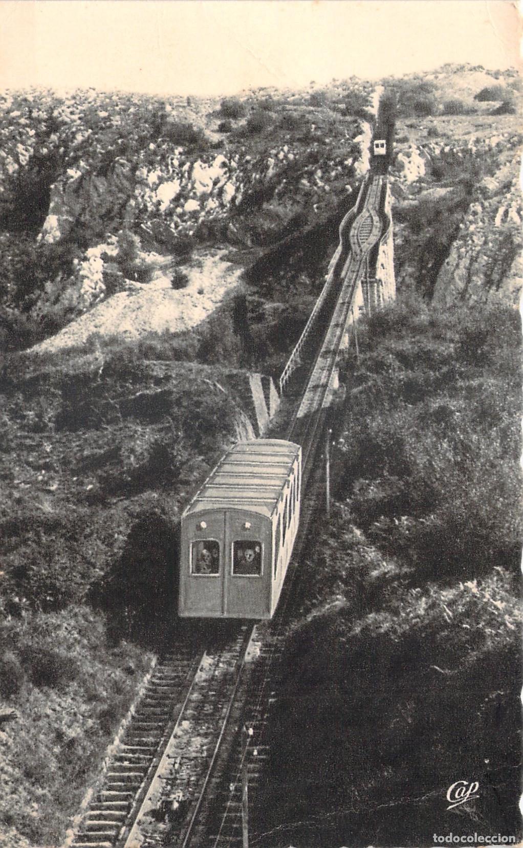 Postales: Postal de Lourdes, Funicular del Pic du Jer, Francia