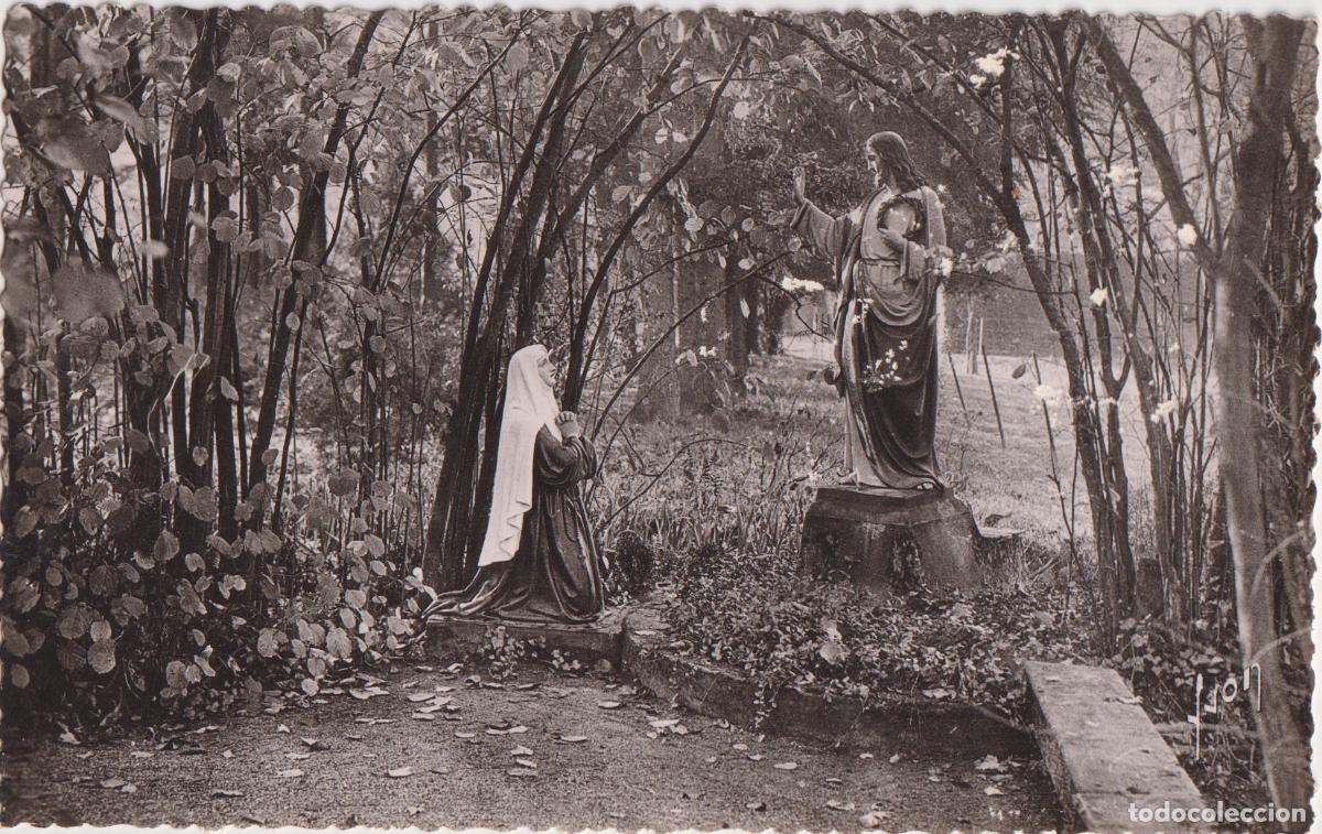 Postales: FRANCIA, BORGO&Ntilde;A, PARAY-LE-MONIAL &ndash; JARDIN DEL MONASTERIO DE LA VISITACI&Oacute;N &ndash; LES EDITIONS D'ART YVON