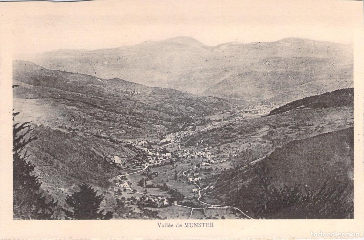 Postales: Postal de la Vall&eacute;e de Munster en Alsacia