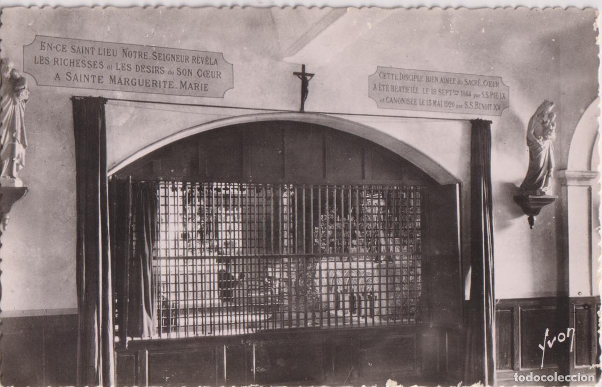 Postales: FRANCIA, PARAY-LE-MONIAL &ndash; MONASTERIO DE LA VISITACI&Oacute;N, EL CORO DE STA. MARGARITA MAR&Iacute;A DE ALACOQUE