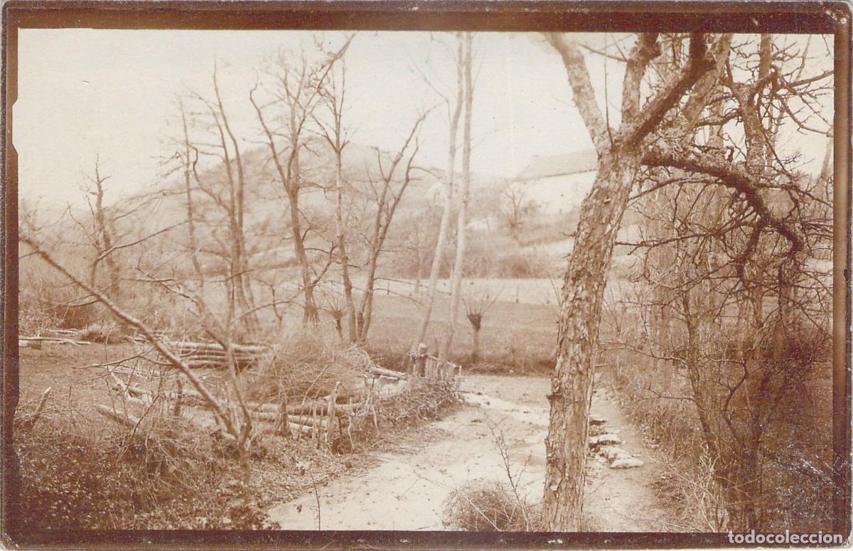 Postales: Postal antigua de un paisaje rural en Francia