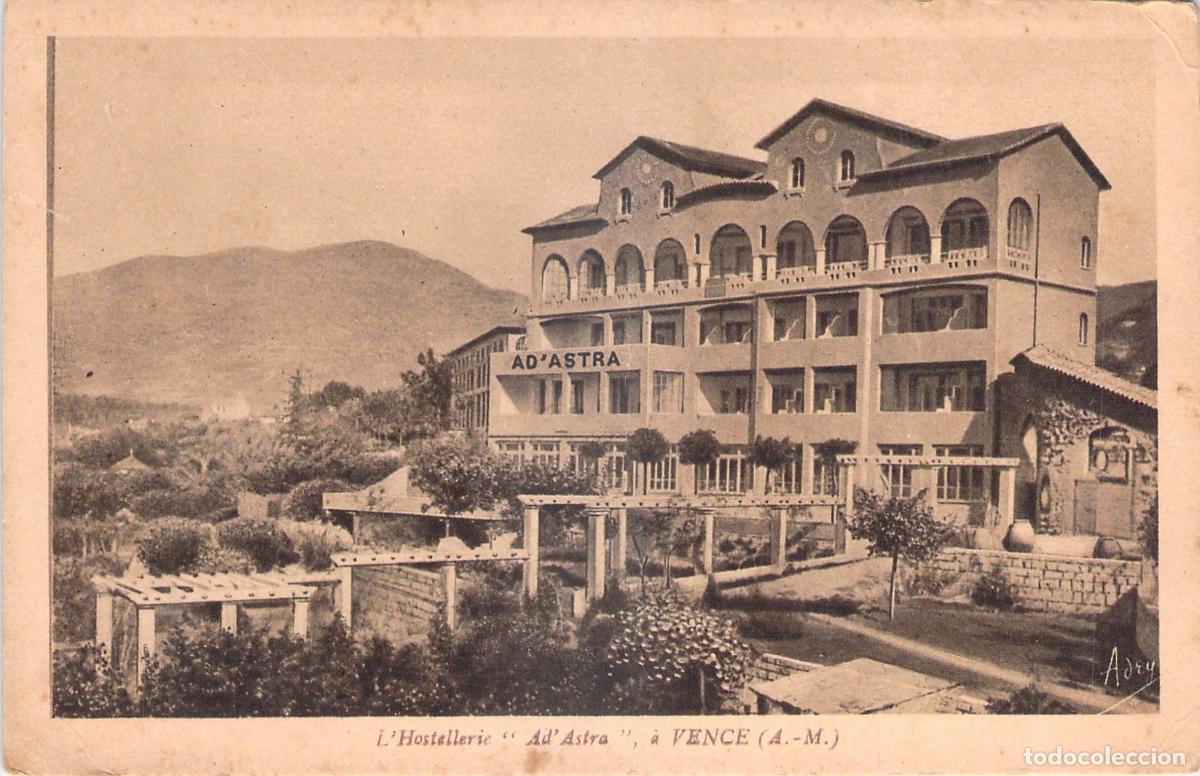 Postales: Postal de L'Hostellerie Ad'Astra en Vence, Francia