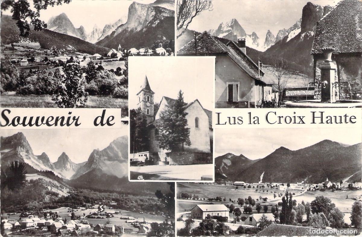 Cartoline: Postal de Lus-la-Croix-Haute vistas de los Alpes franceses