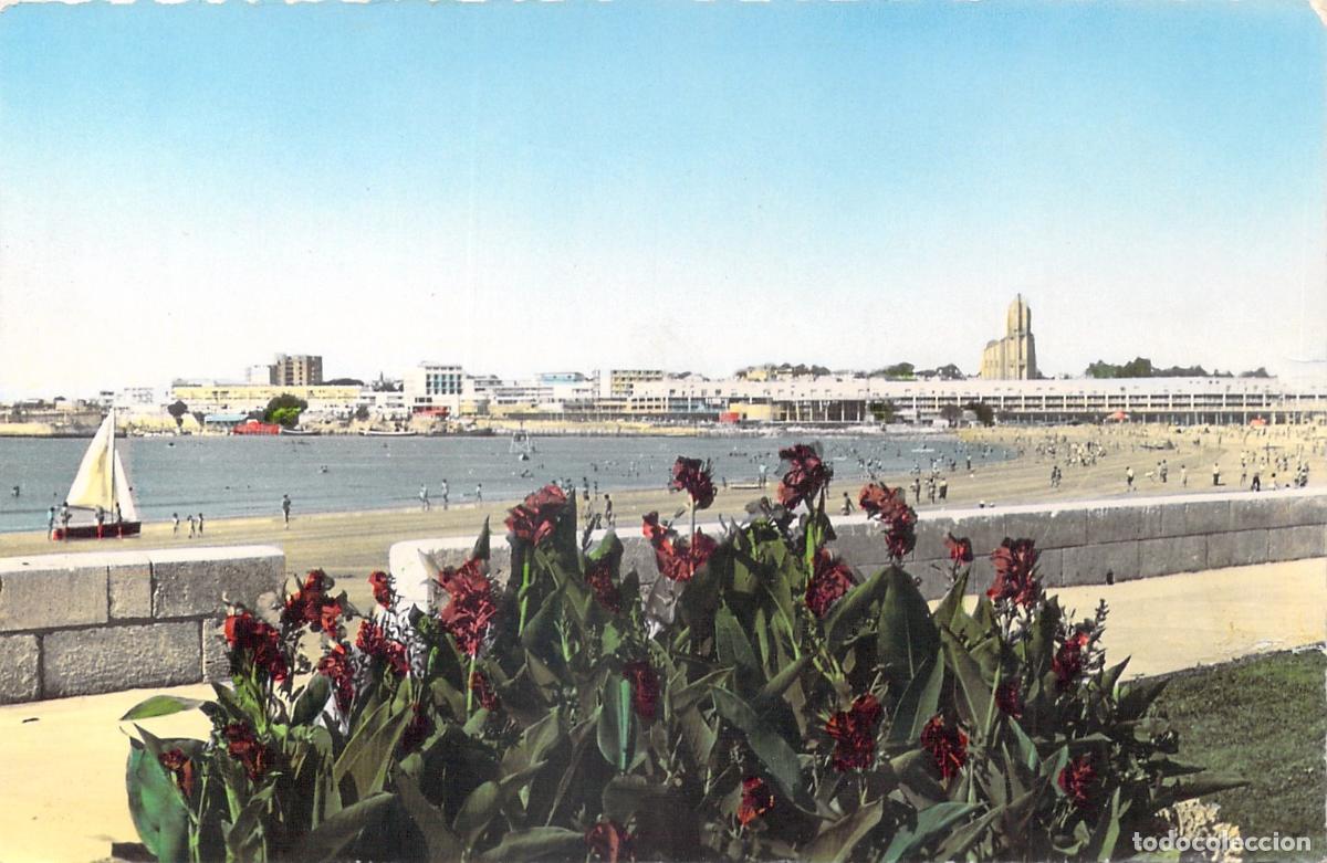 Cartoline: Postal de la Grande Plage en Royan y Saint-Georges-de-Didonne