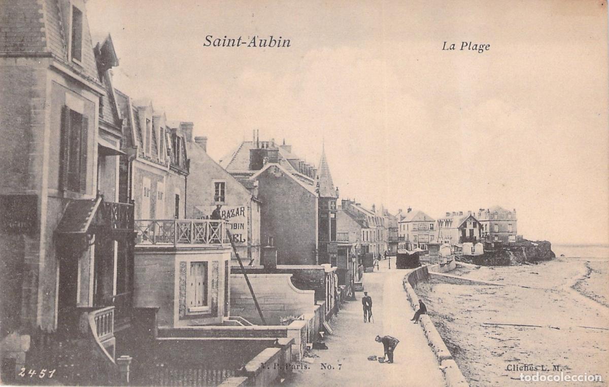 Postales: Postal de Saint-Aubin La Plage, Francia