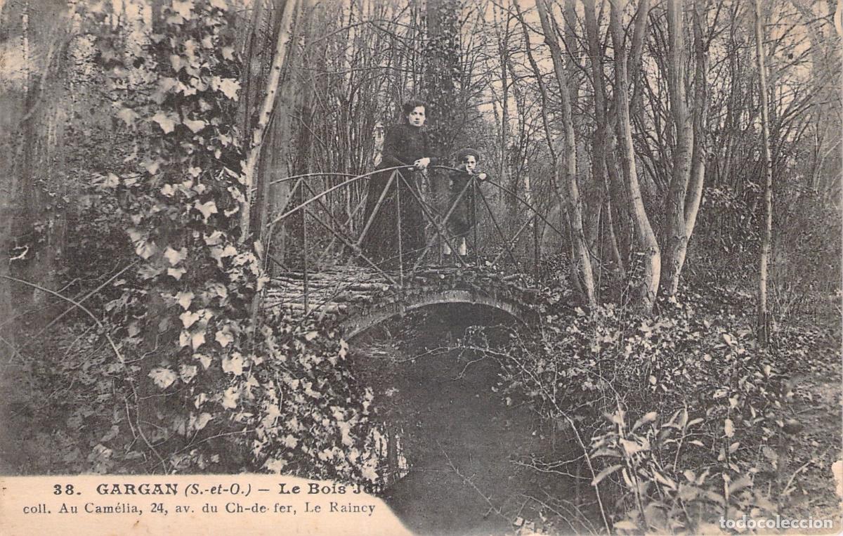 Postales: Postal de puente en el Bois Joli de Gargan, Francia