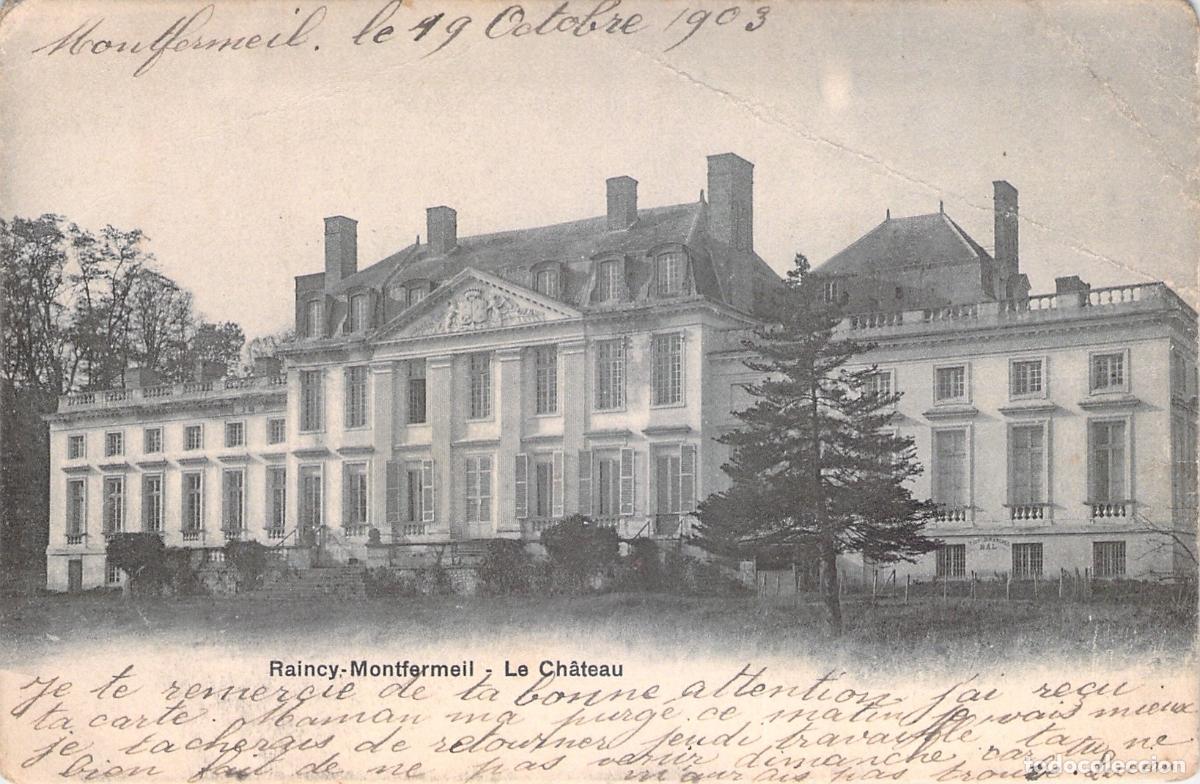 Cartoline: Postal antigua del Castillo de Montfermeil