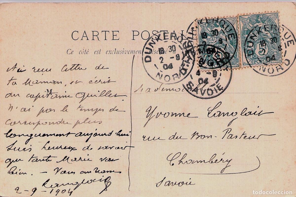 Postales: Postal de Dunkerque, Le Beffroi, Francia - Foto 2