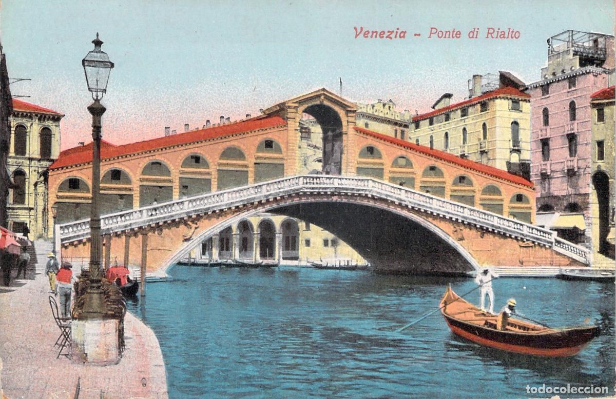 Postais: Postal de Venecia: El Puente de Rialto
