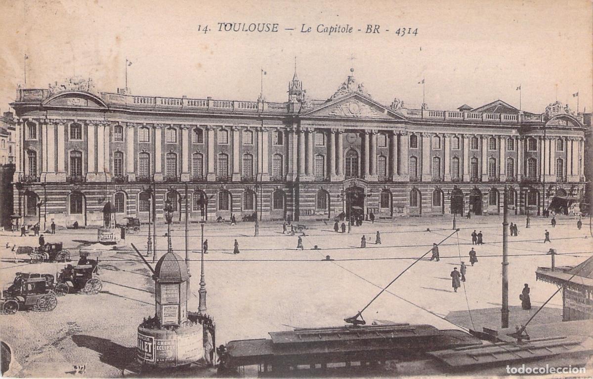 Postais: Postal de Le Capitole en Toulouse Francia