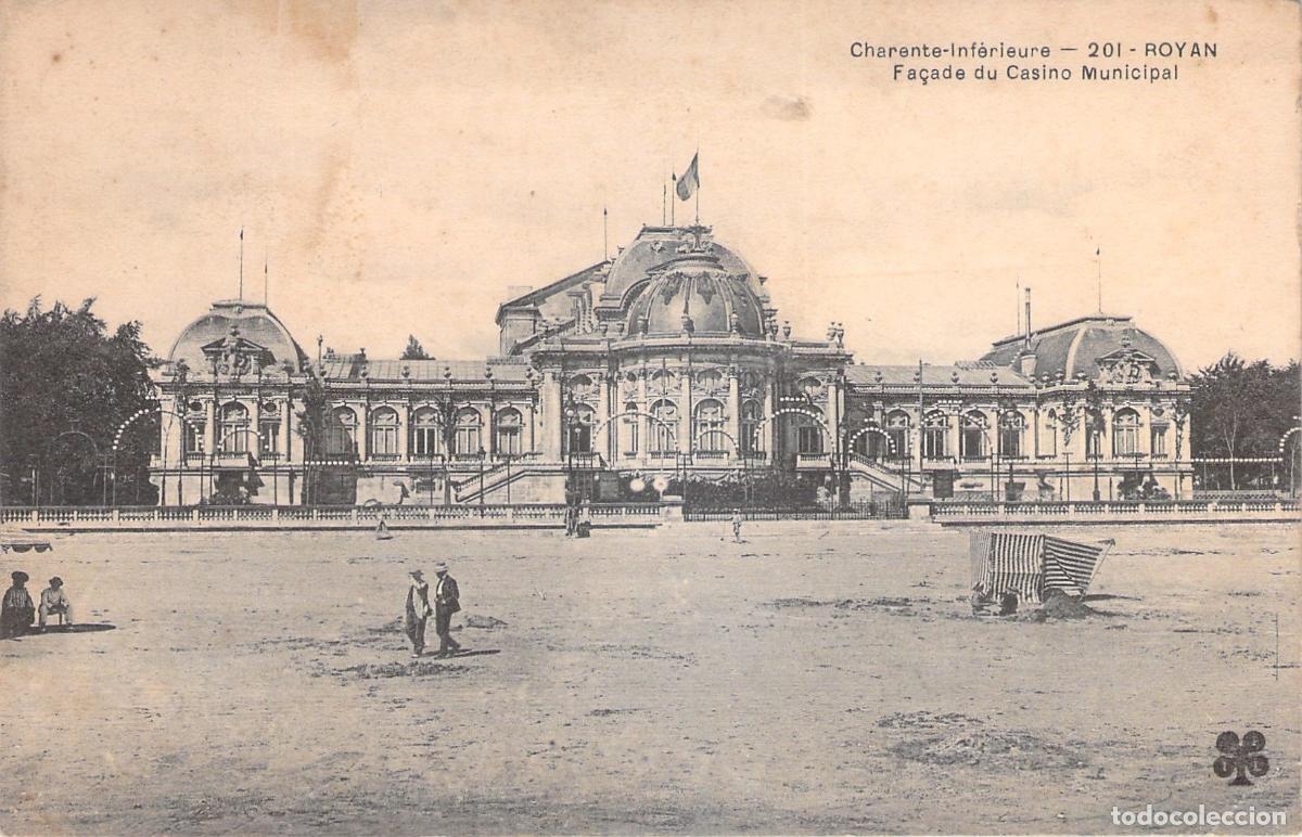Postais: Postal de Royan, Fachada del Casino Municipal