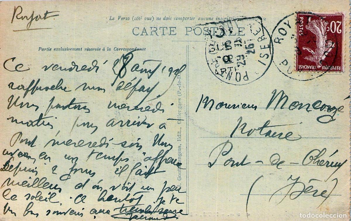 Postales: Postal de la Source Eug&eacute;nie en Royat, Francia - Foto 2