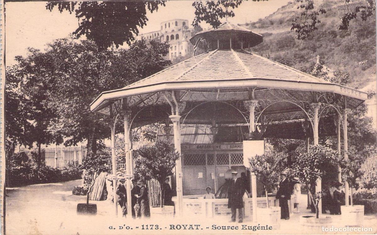 Postales: Postal de la Source Eug&eacute;nie en Royat, Francia - Foto 1