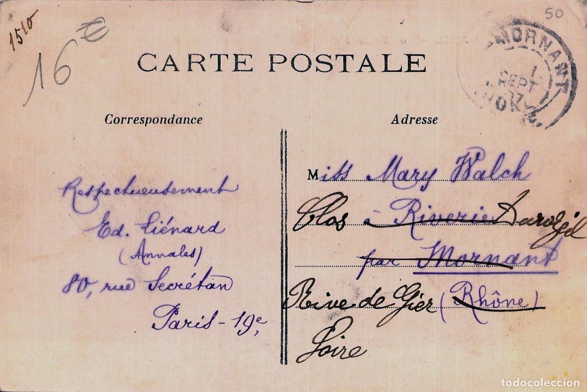 Postales: Postal de La Bourse en Par&iacute;s, Francia - Foto 2