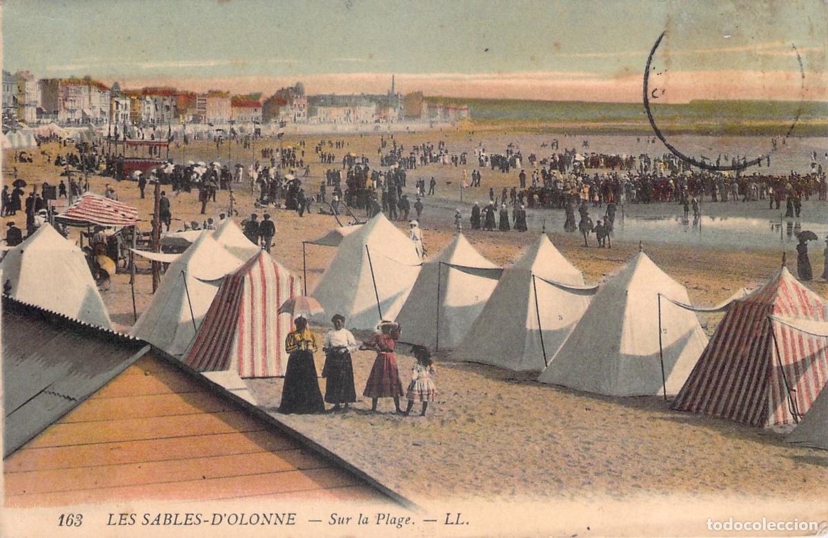 Postales: Postal de la playa en Les Sables-dOlonne - Foto 1