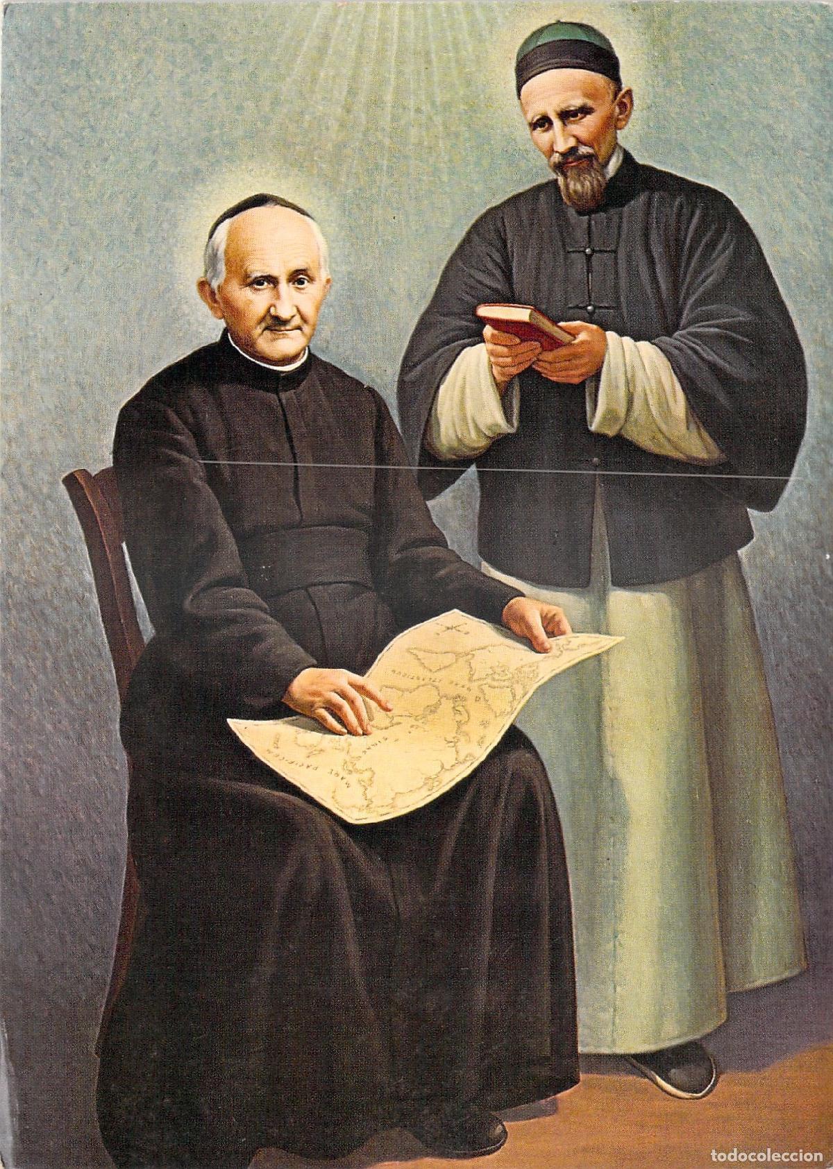 Cartes Postales: Postal religiosa de Arnold Janssen y Joseph Freinademetz