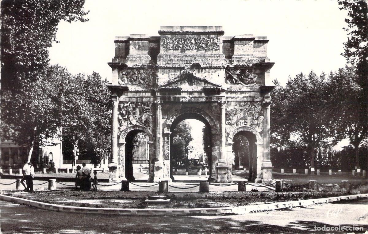 Postais: Postal de Orange Francia Arco de Triunfo