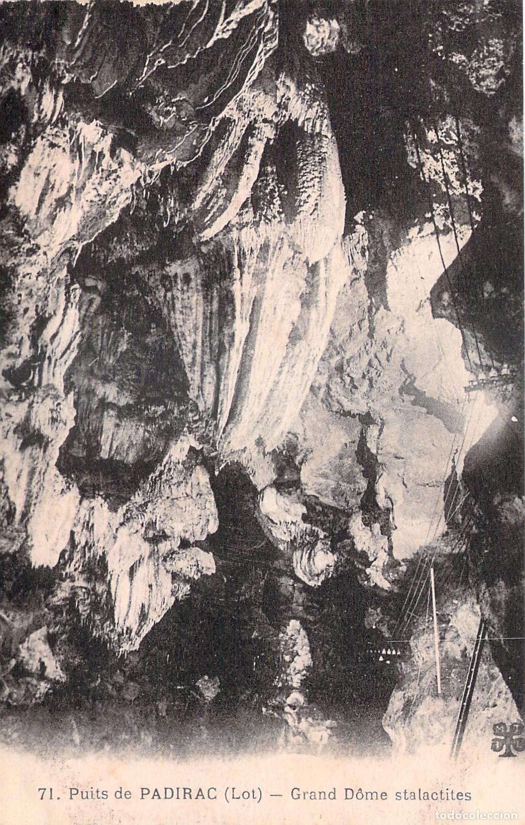 Postais: Postal del Gran Domo de las Cuevas de Padirac, Francia