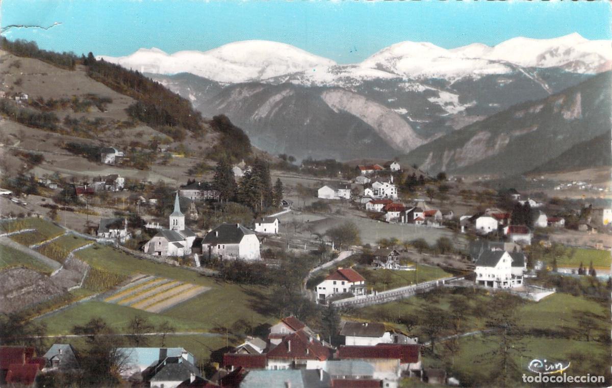 Postales: Postal de Ayze y el Macizo del Mont Blanc en Francia