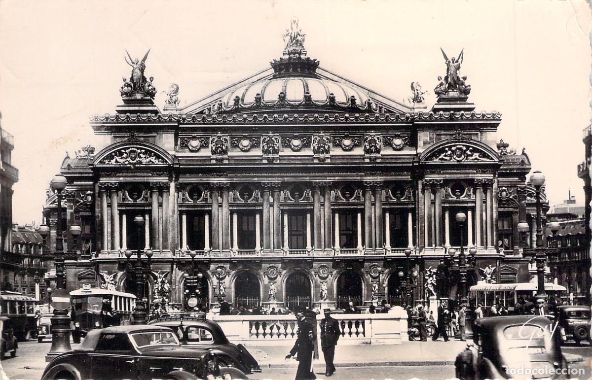 Postales: Postal de la &Oacute;pera de Par&iacute;s Palais Garnier