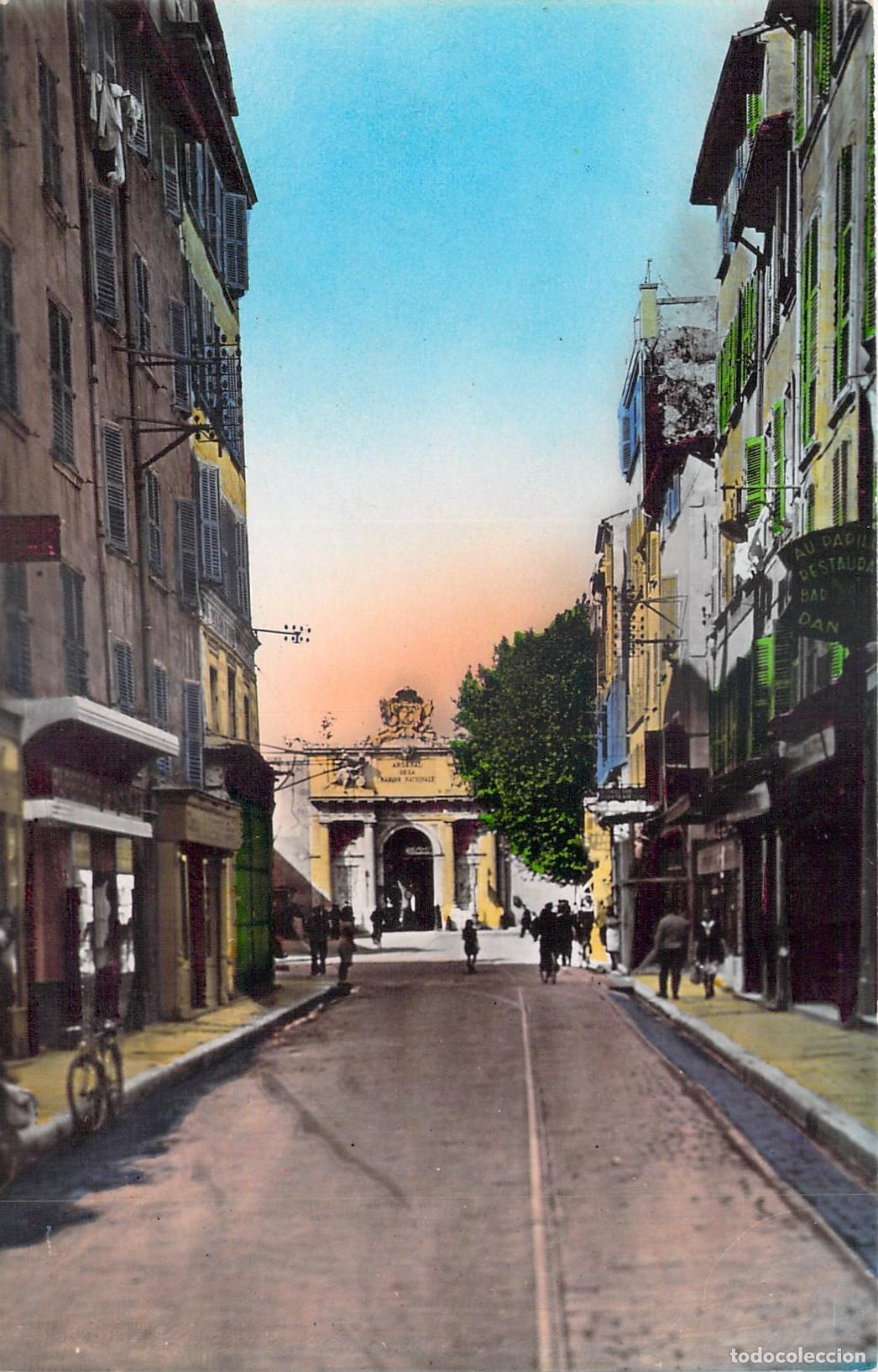 Postales: Postal de Place Micholet y Arsenal en Toulon Francia