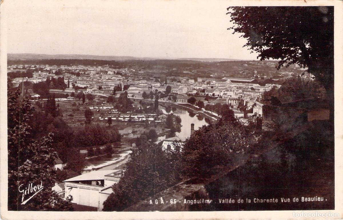 Postales: Postal de Angoul&ecirc;me y el Valle del R&iacute;o Charente