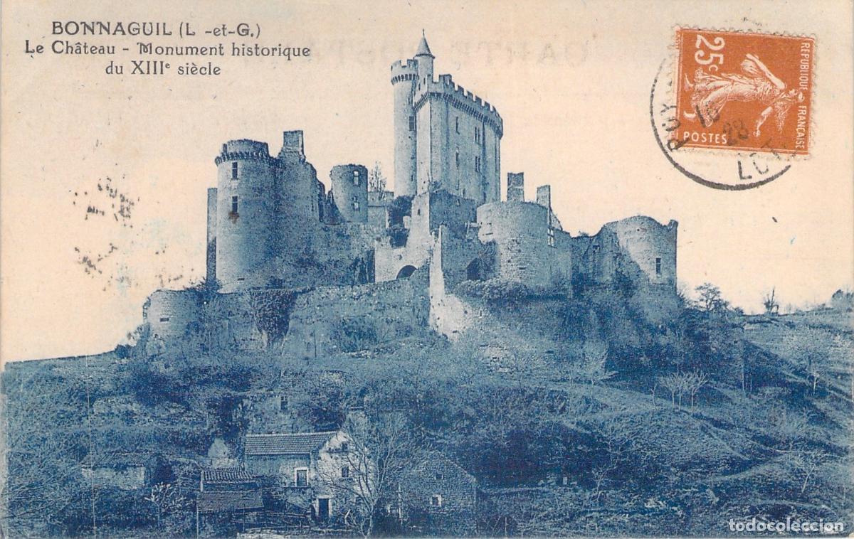 Postales: Postal de Castillo de Bonaguil Francia