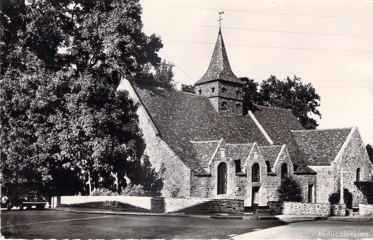 Postales: Postal de la Vieille Eglise en Saint-Lunaire, Francia