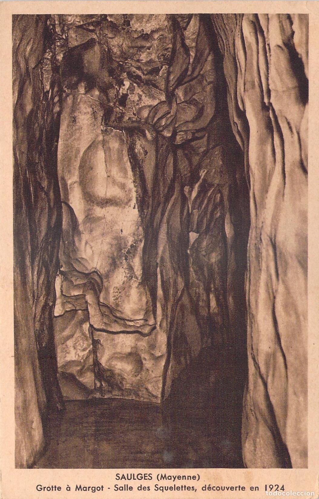 Postales: Postal de la Grotte &agrave; Margot en Saulges, Francia