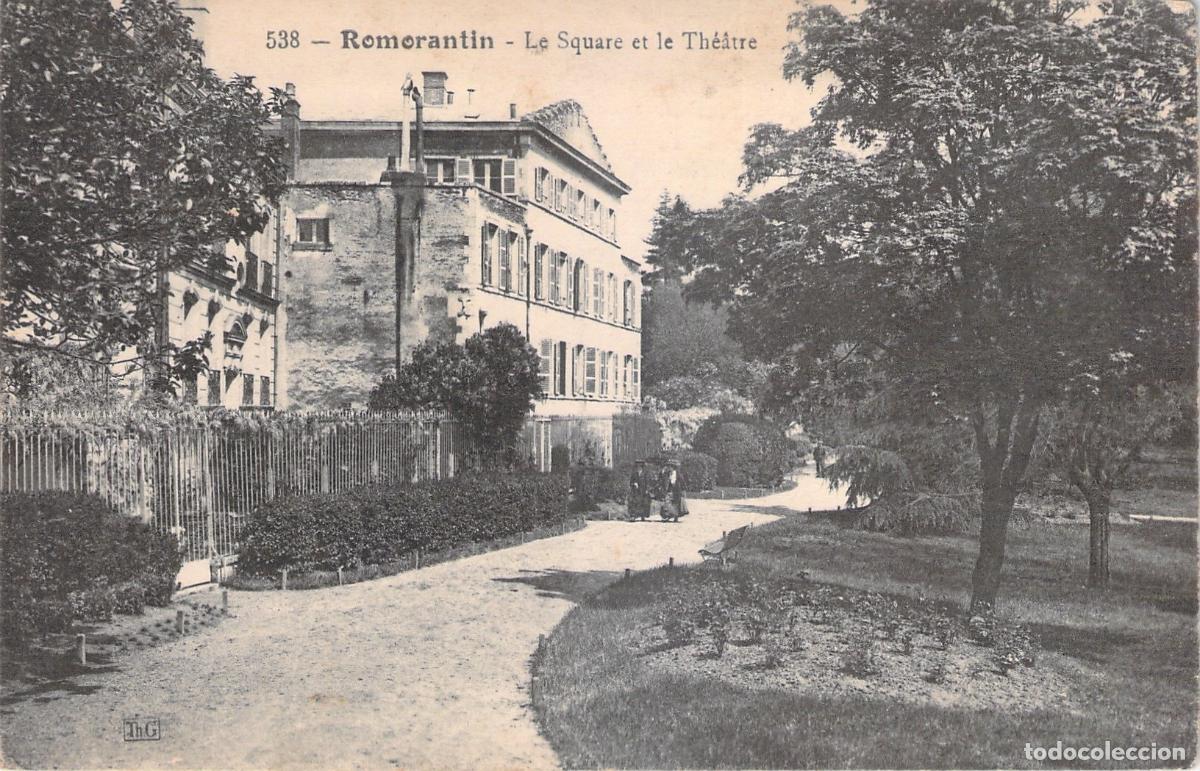 Cartes Postales: Postal de Romorantin Le Square et le Th&eacute;&acirc;tre